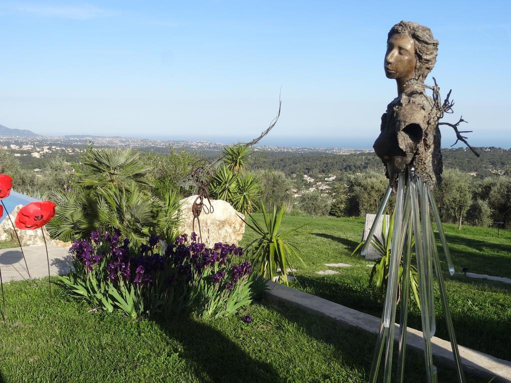 Bed and Breakfast Les 4 éléments à Tourrettes-sur-Loup Extérieur photo