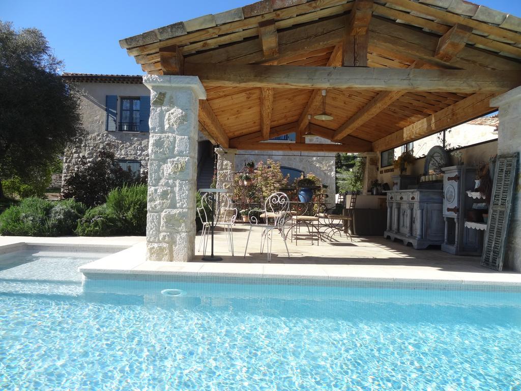 Bed and Breakfast Les 4 éléments à Tourrettes-sur-Loup Extérieur photo