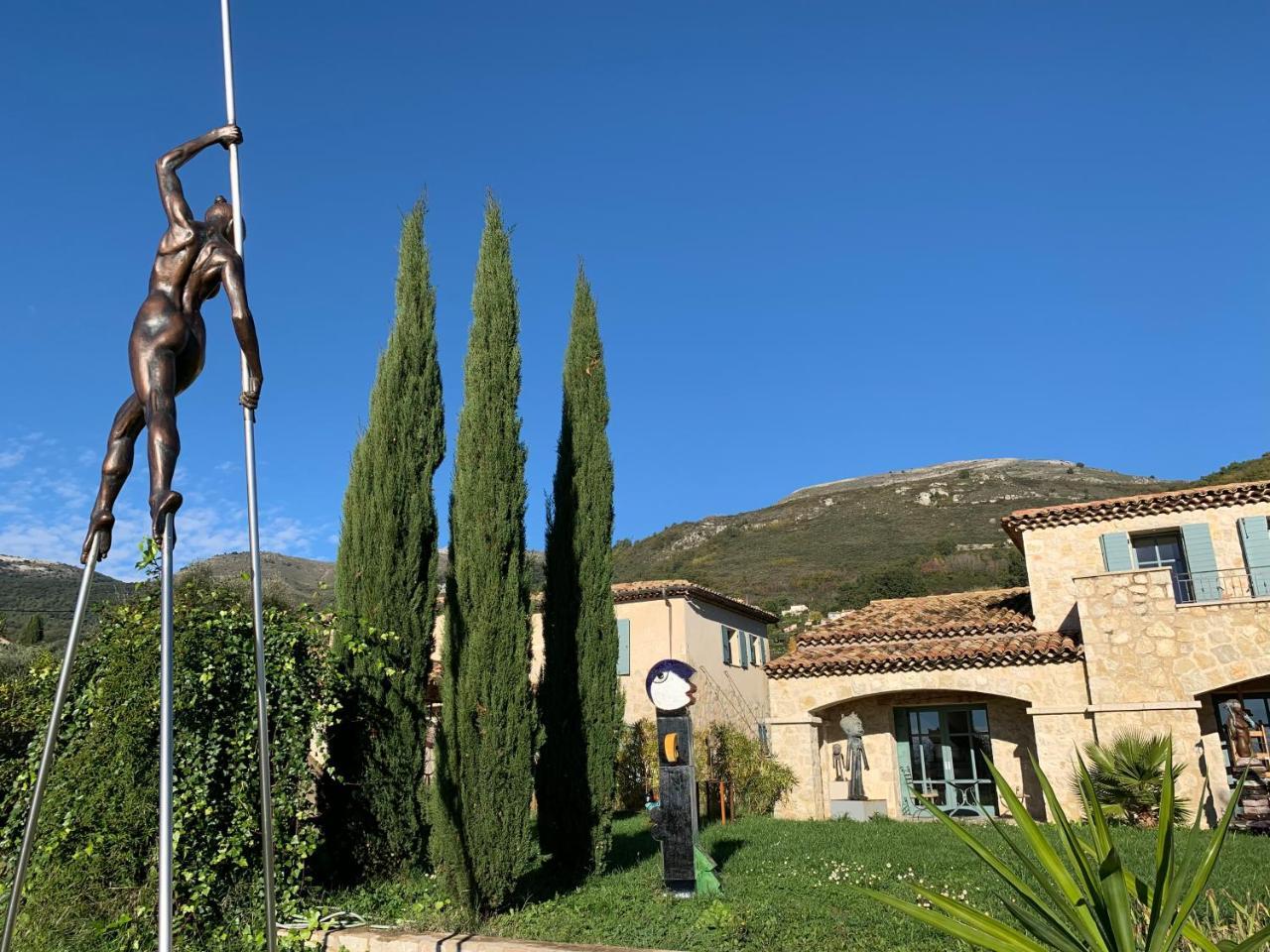 Bed and Breakfast Les 4 éléments à Tourrettes-sur-Loup Extérieur photo