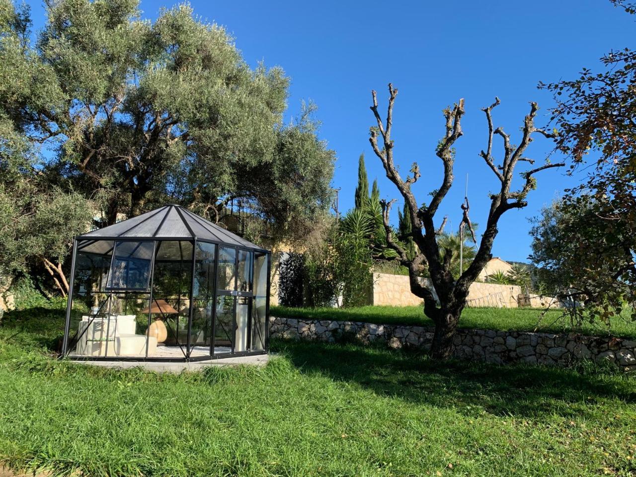 Bed and Breakfast Les 4 éléments à Tourrettes-sur-Loup Extérieur photo