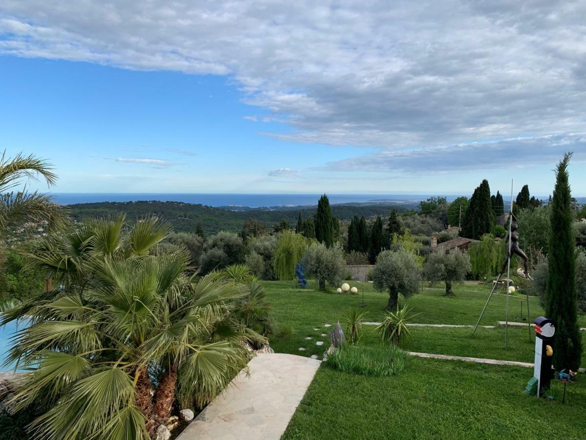 Bed and Breakfast Les 4 éléments à Tourrettes-sur-Loup Extérieur photo